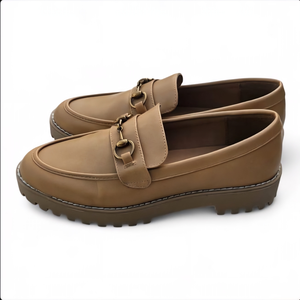 Classic Tan Loafers for Men